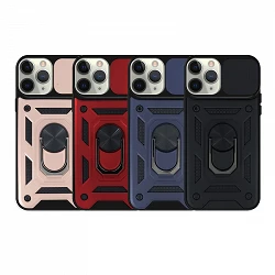 Case with ring and Camera slider iPhone 13 Pro with magnet