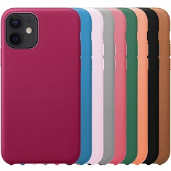 Case Leather leather Compatible with IPhone 13 Mini 12-Colors