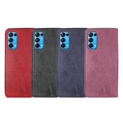 Case with card holder Oppo X3/X3 Pro leatherette - 4 Colors
