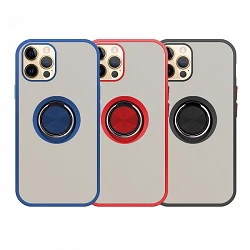 Case Gel iPhone 12 Pro Camera 3D magnet with holder Smoked