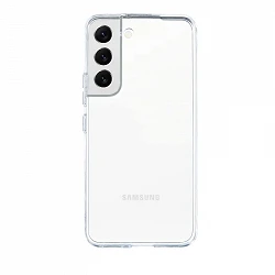 Funda Silicona Samsung Galaxy S22 Transparente 2.0MM Extra Grosor