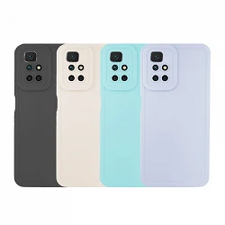 Case silicone Xiaomi Redmi 10 with camera 4D - 4 Colors