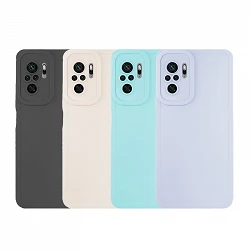 Funda Silicona Xiaomi Note 10 con Cámara 4D - 4 Colores