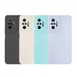 Case silicone Xiaomi Note 10 Pro with camera 4D - 4 Colors