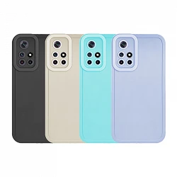 Case silicone Xiaomi Poco M4 Pro 5G with camera 4D - 4 Colors