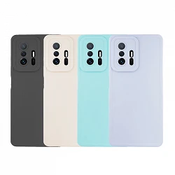 Case silicone Xiaomi Mi11t/t Pro with camera 4D - 4 Colors