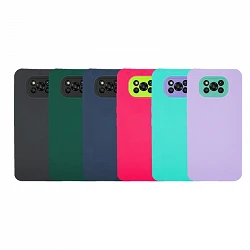 Dunda silicone Xiaomi Poco X3 with camera 5D - 4 Colors
