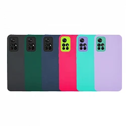Case silicone Xiaomi Poco M4 Pro 5G with camera 5D - 4 Colors