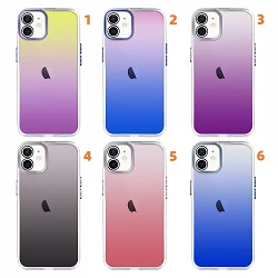 Funda Premium Metalica y Metraquilato para iPhone 12 6.1" 7-Colores