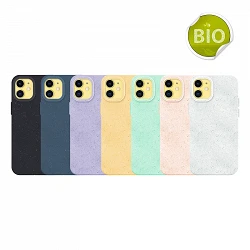 Case silicone Ecological Biodegradable and Vegetable Traces for iPhone 11