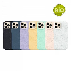 Case silicone Ecological Biodegradable and Vegetable Traces for iPhone 13 Pro