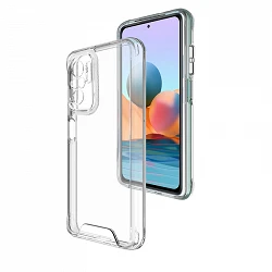 Coque Acrylique Rigide Transparente Xiaomi Redmi Note 10/10s Case Space