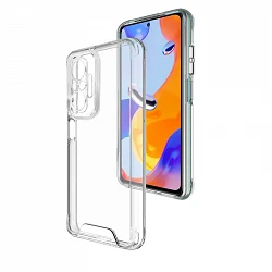 Coque en acrylique rigide transparent Xiaomi Redmi Note 10 Pro Case Space