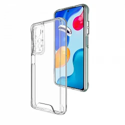 Case Transparent Hard Acrylic Xiaomi Redmi Note 11/11s 4G Case Space
