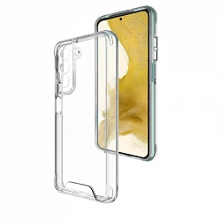 Case Transparent Hard Acrylic Samsung Galaxy S22 Plus Case Space