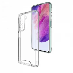 Coque Transparente Acrylique Dur Samsung Galaxy S21 FE Case Space
