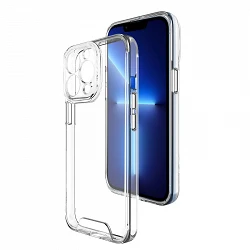 Coque en acrylique rigide transparent iPhone 14 Pro Case Space