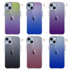 Funda Premium Metalica y Metraquilato para iPhone 14 Plus 7-Colores
