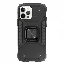 Coque Armor-Case iPhone 14 Pro antichoc avec aimant et support de bague 360º