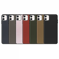 Case anti-blow de leather Magsafe for iPhone 12 7-Colors