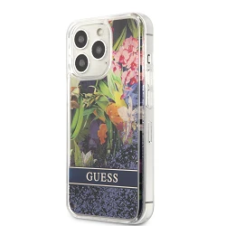 Funda Guess de flores iPhone 13 Pro (GUHCP13LLFLSB)