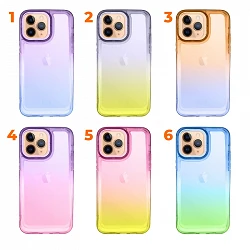Case Space Case degraded with Camera Cover de Colors for iPhone 11 Pro