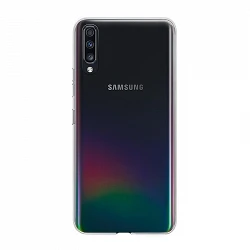 Case silicone Samsung Galaxy A70 Transparent ultrafine