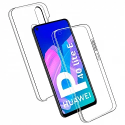 Case double Huawei P40 Lite E silicone Transparent front and rear