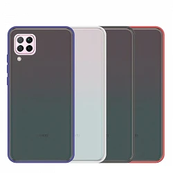 Case Gel Huawei P40 Lite Smoked with colored edger