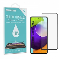 tempered glass Full Glue 11D Premium Samsung Galaxy A52/A53 display protector edge Black