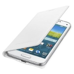 Etui Flip Originale Galaxy S5 Mini G800 (EF-FG800BBEG)