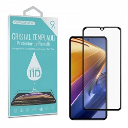 Full Glue Tempered Crystal 11D Premium Xiaomi Little X4 GT / Note 11T Black Curve Screen Protector