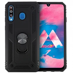 Case Aluminum anti-blow Samsung Galaxy M30with Magnet and Ring Support 360º