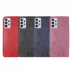 Case with card holder Samsung Galaxy A33 leatherette - 4 Colors