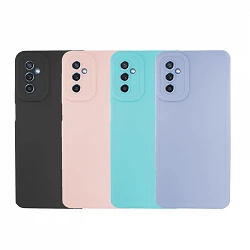 Case silicone smooth Samsung A13-5G with camera 4D - 4 Colors