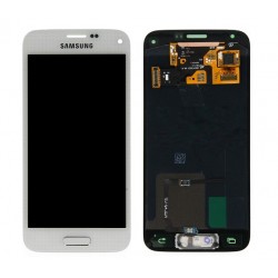 Ecran complet + Coque avant Samsung Galaxy S5 Mini (G800). Originale. Service Pack
