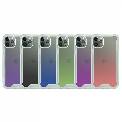 Affaire Antigolpe dégradée pour iphone 11 Pro Max 6-Colors