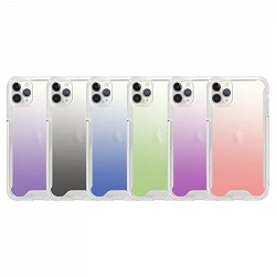 Case anti-blow degraded de Colors for iPhone 12 Pro Max 6-Colors