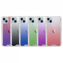 Case anti-blow degraded de Colors for iPhone 13 6-Colors