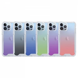Case anti-blow degraded de Colors for iPhone 13 Pro Max 6-Colors