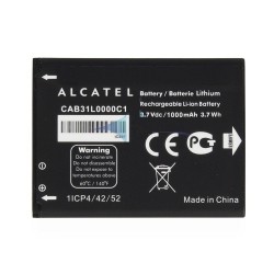 Batterie compatibleAlcatel One Touch 3040, 4020, 2001, OT890, OT282 (1000mAh)