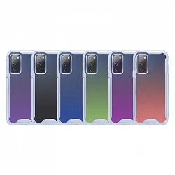 Case anti-blow degraded de Colors for Samsung Galaxy S20-FE 6-Colors