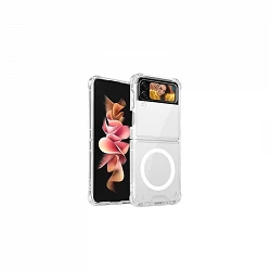 Case Transparent Premium with MagSafe for Samsung Galaxy Z Flip 4
