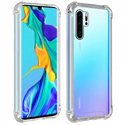 Case anti-blow Huawei P30 Pro Gel Transparent with reinforced corners