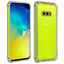 Case anti-blow Samsung Galaxy S10e Gel Transparent with reinforced corners