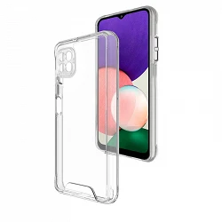 Case Transparent Hard Acrylic Samsung Galaxy A22-4G Case Space