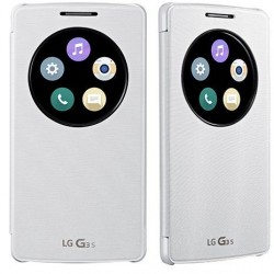 Etui S-View LG G3S D722 d'origine avec wireless (CCF-490)