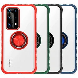 Case Gel anti-blow Huawei P40 Pro with Magnet and Ring Support 360º 4 Colors