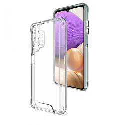 Coque transparente en acrylique rigide Samsung Galaxy A32 5G Case Space