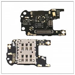 Lower auxiliary plate with SIM card connector / reader and microphone Huawei P30 Pro (VOG-L29)